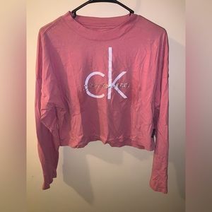 Calvin Klein Long Sleeve work out top